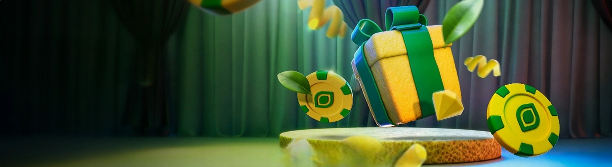 Widok pulpitu nawigacyjnego Lemon Casino z podświetlonymi opcjami bonusowymi